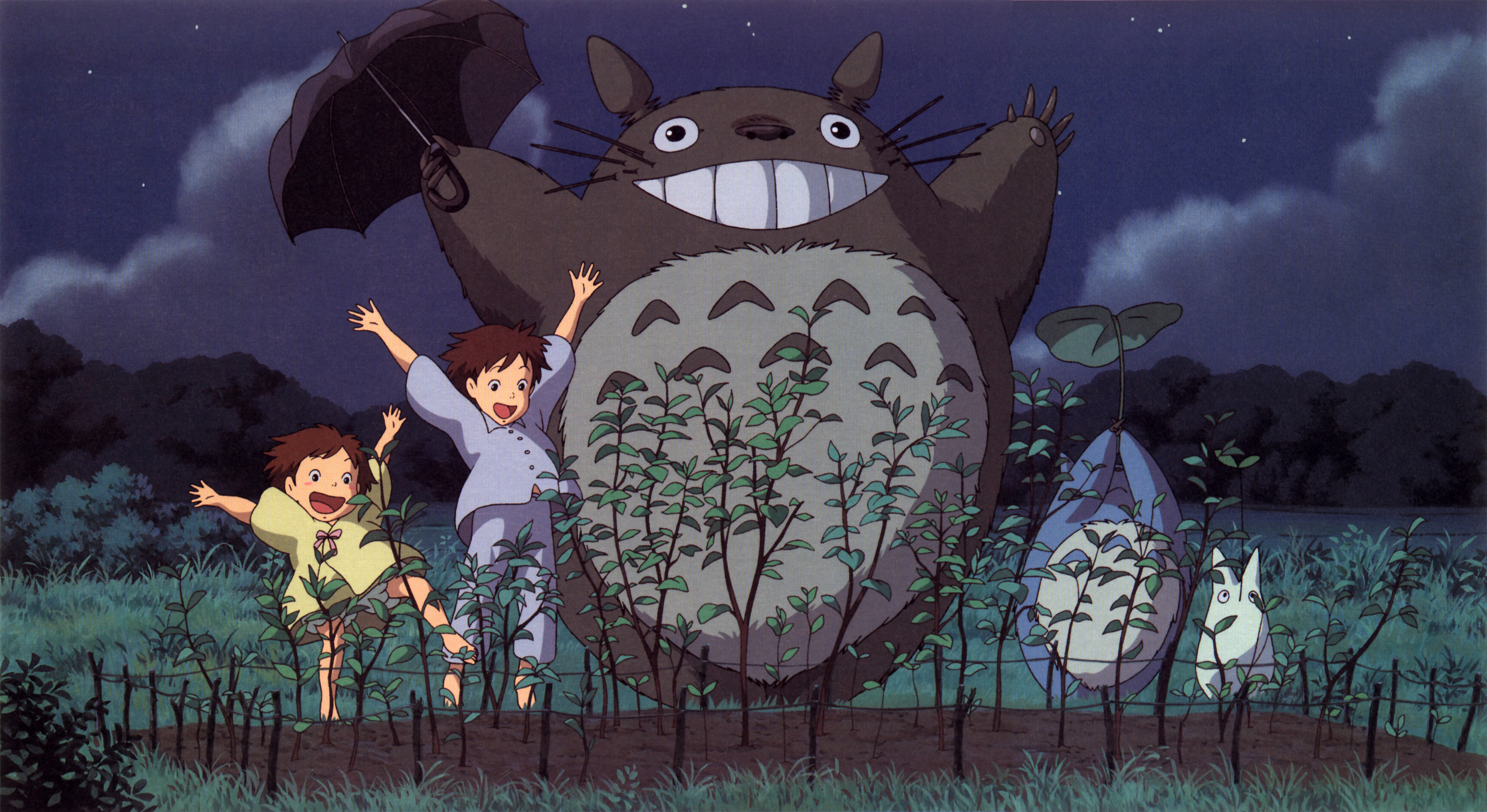 Download Studio Ghibli Anime My Neighbor Totoro HD Wallpaper