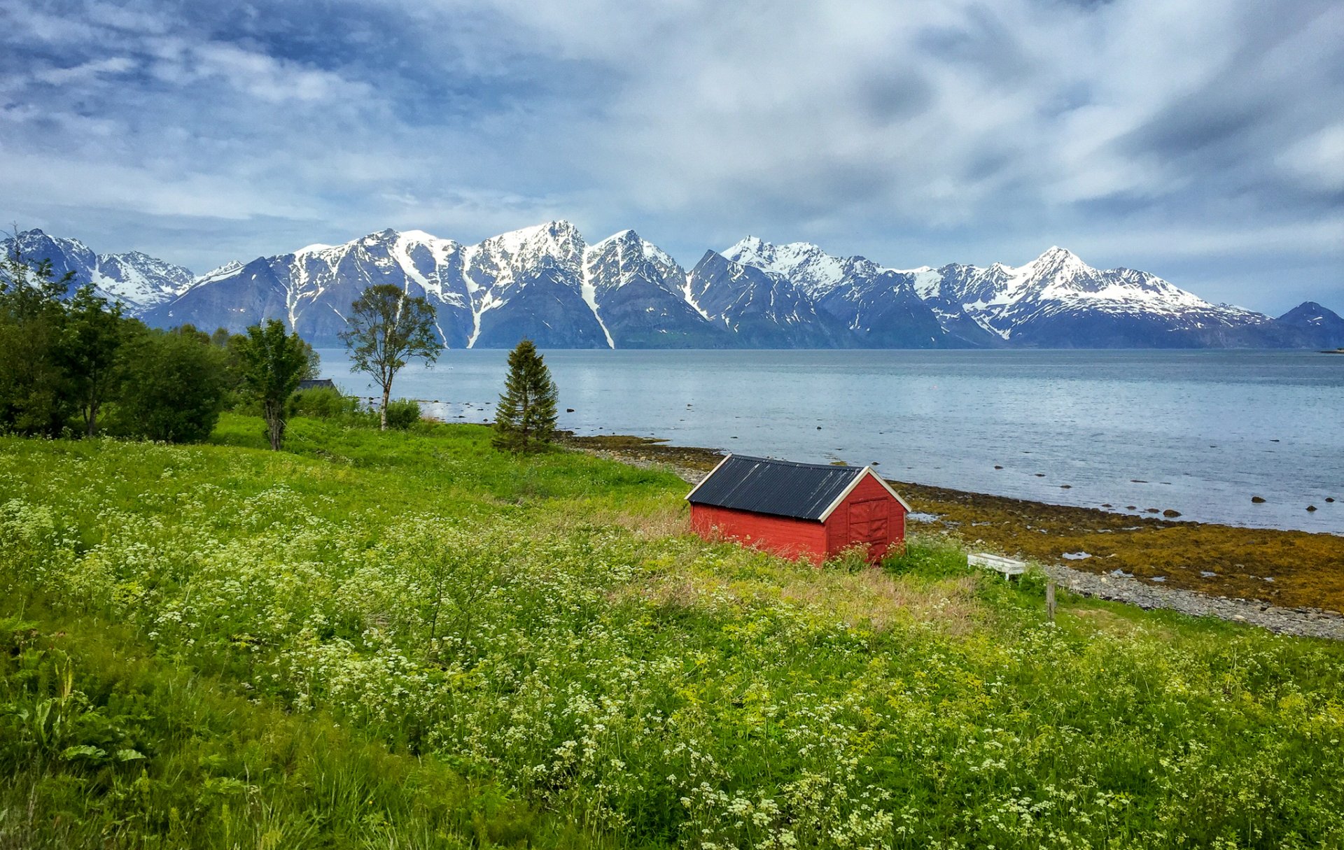 Download Nature Fjord HD Wallpaper