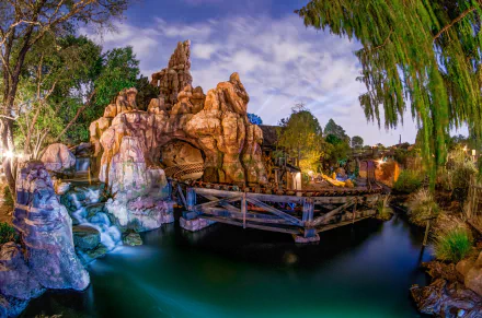 man made Disneyland HD Desktop Wallpaper | Background Image