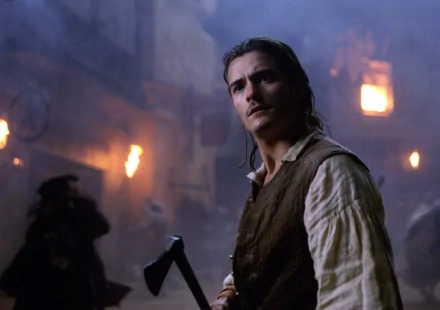 Will Turner Orlando Bloom movie Pirates Of The Caribbean: The Curse Of The Black Pearl HD Desktop Wallpaper | Background Image