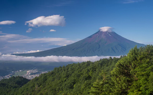 nature Mount Fuji HD Desktop Wallpaper | Background Image