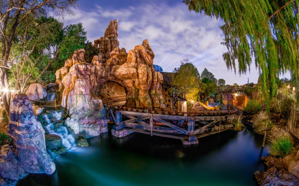 man made Disneyland HD Desktop Wallpaper | Background Image