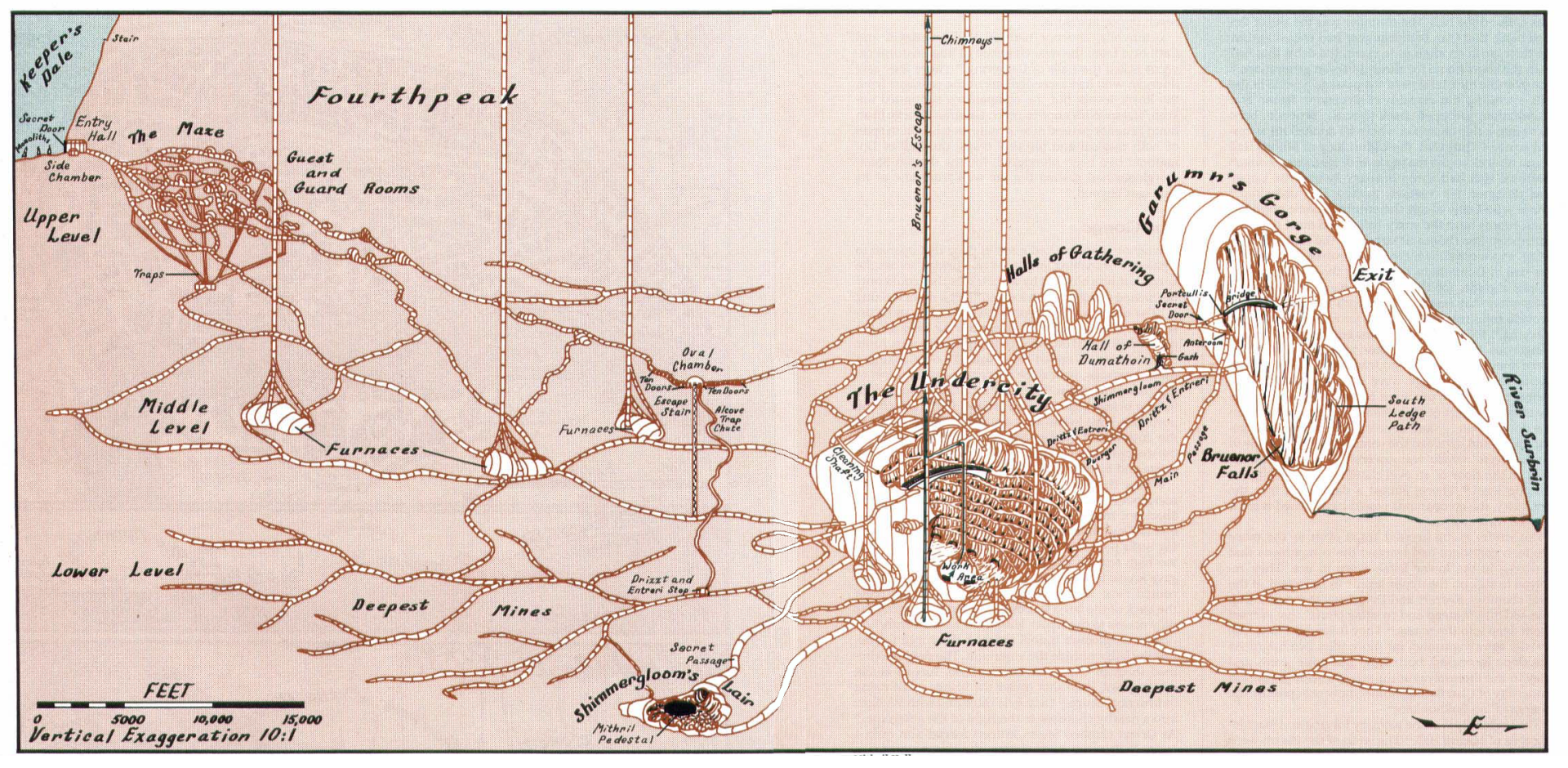 Карта mithril mines l2