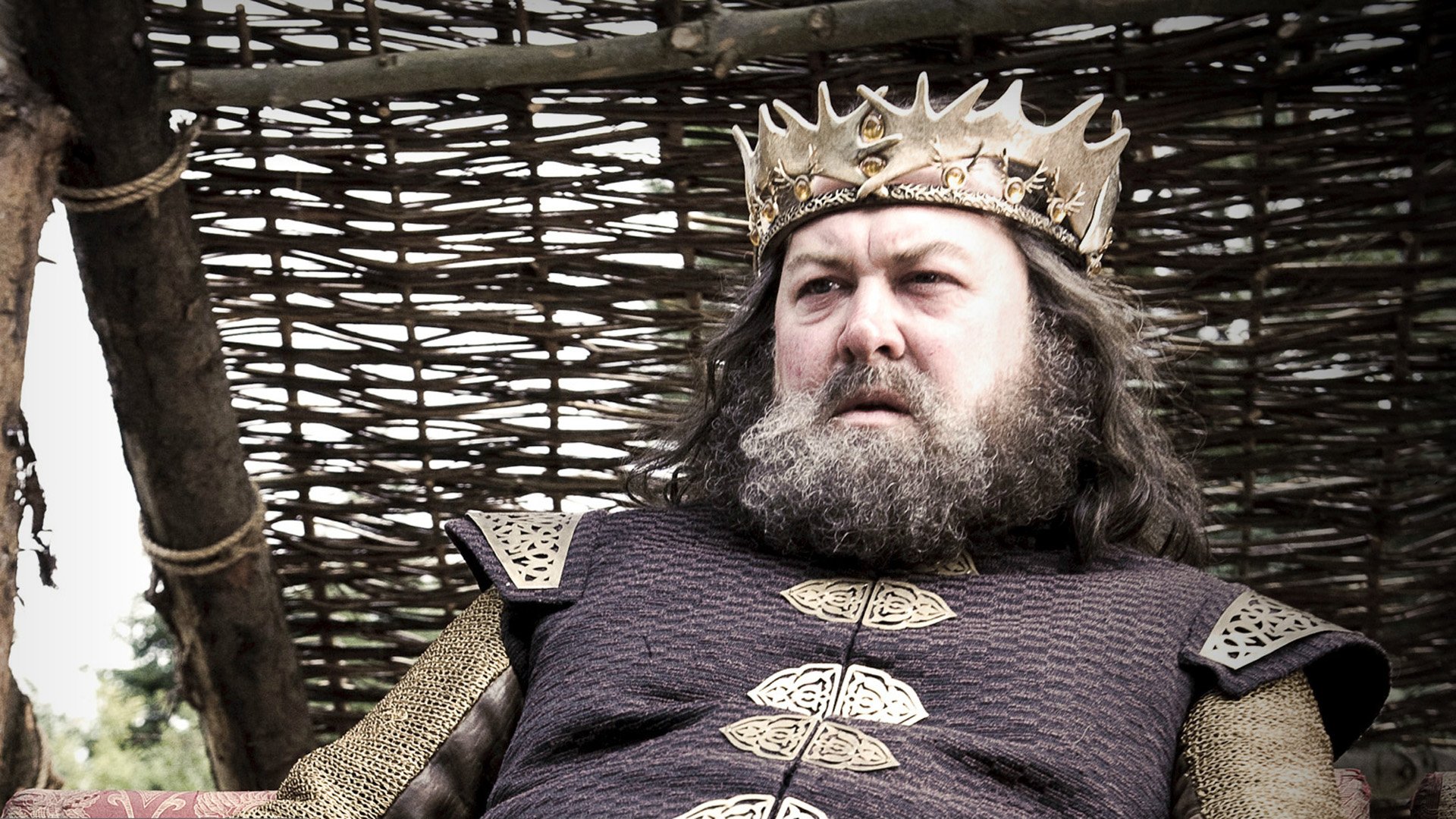 Download Mark Addy Robert Baratheon TV Show Game Of Thrones  HD Wallpaper