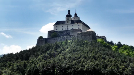 man made Forchtenstein Castle HD Desktop Wallpaper | Background Image