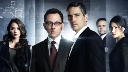Sarah Shahi Kevin Chapman Amy Acker Michael Emerson TV Show Person Of Interest HD Desktop Wallpaper | Background Image