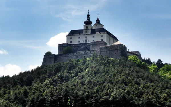man made Forchtenstein Castle HD Desktop Wallpaper | Background Image