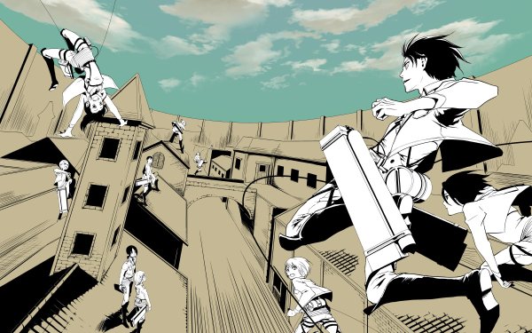Anime Attack On Titan Ymir Sasha Blouse Reiner Braun Mikasa Ackerman Jean Kirstein Eren Yeager Bertholdt Hoover Armin Arlert Annie Leonhart HD Wallpaper | Background Image