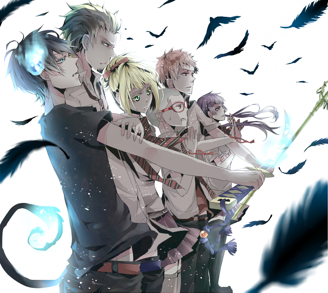 Secrets, D. Gray Man x Ao No Exorcist Crossover