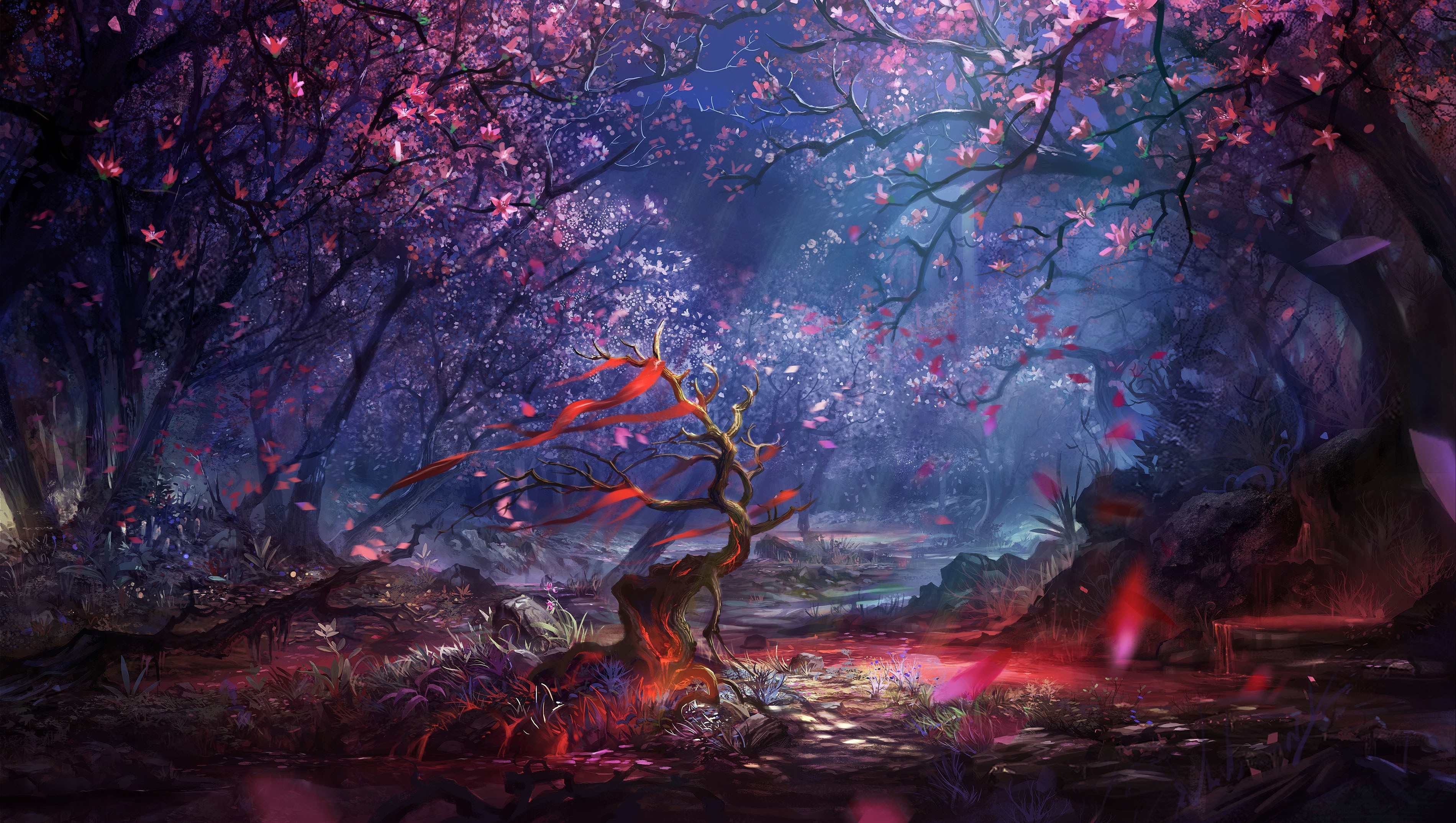 Wallpaper 4K Pc 1366X768 Trick  Landscape wallpaper, Fantasy landscape,  Macbook pro wallpaper