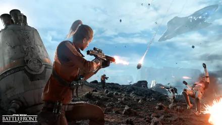 Star Wars Battlefront (2015) video game HD Desktop Wallpaper | Background Image