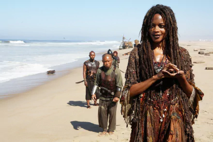 Tia Dalma Naomie Harris movie Pirates Of The Caribbean: At World's End HD Desktop Wallpaper | Background Image