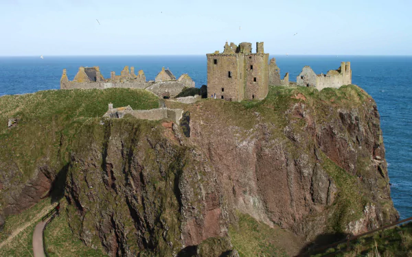 man made dunnottar castle HD Desktop Wallpaper | Background Image