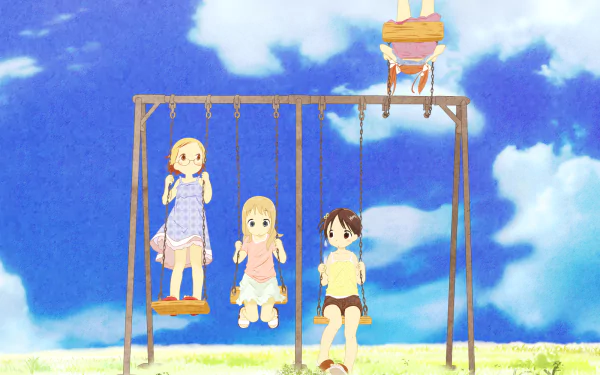 Anime Strawberry Marshmallow HD Desktop Wallpaper | Background Image