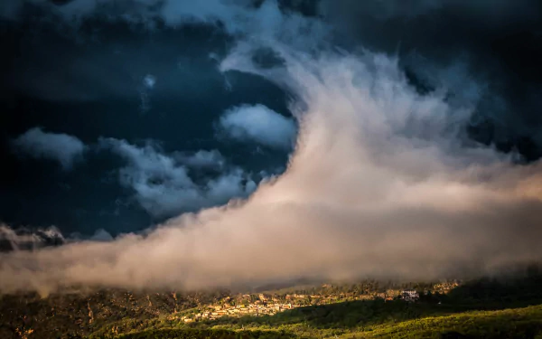 nature storm HD Desktop Wallpaper | Background Image