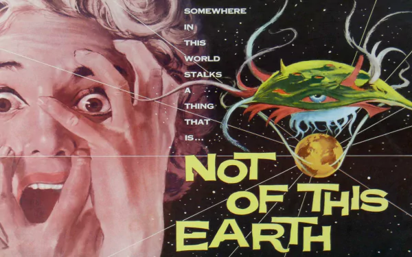 movie not of this earth HD Desktop Wallpaper | Background Image