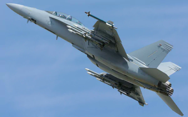 military Boeing F/A-18E/F Super Hornet HD Desktop Wallpaper | Background Image