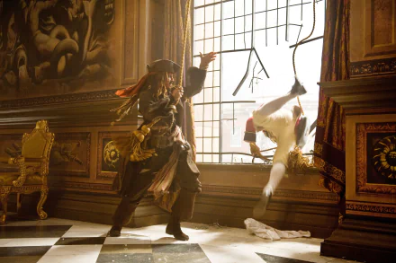 Johnny Depp Jack Sparrow movie Pirates of the Caribbean: On Stranger Tides HD Desktop Wallpaper | Background Image