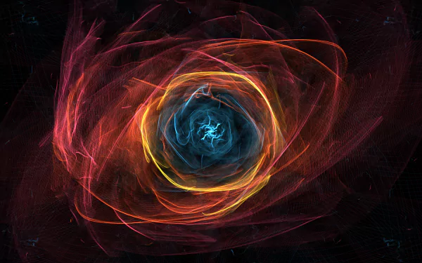 Abstract generative HD Desktop Wallpaper | Background Image