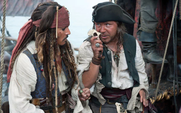 Scrum (Pirates of the Caribbean) Stephen Graham Johnny Depp Jack Sparrow movie Pirates of the Caribbean: On Stranger Tides HD Desktop Wallpaper | Background Image