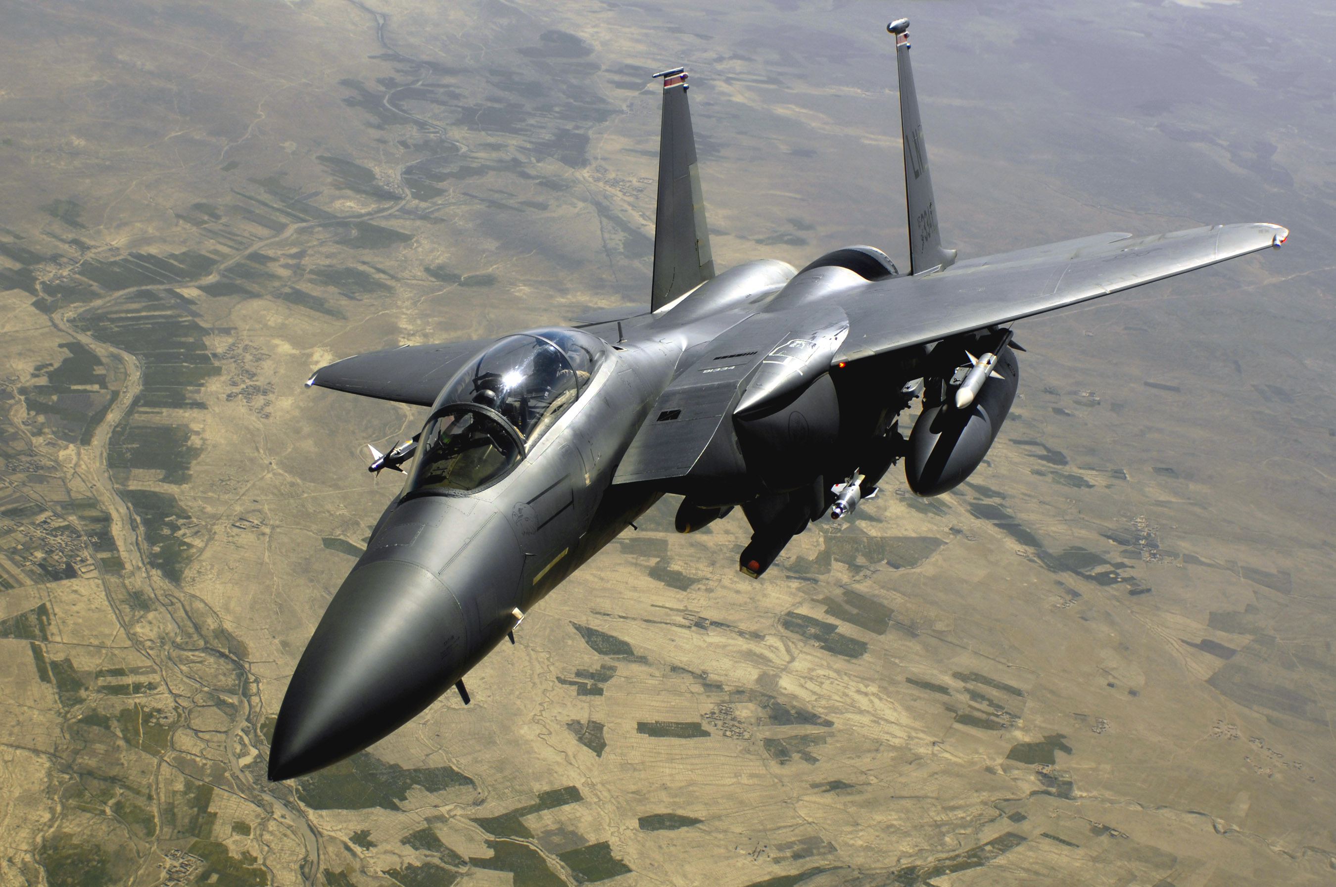 Military McDonnell Douglas F-15E Strike Eagle HD Wallpaper | Background Image