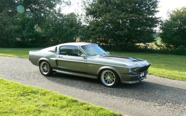 fastback muscle car vehicle Shelby GT500 HD Desktop Wallpaper | Background Image