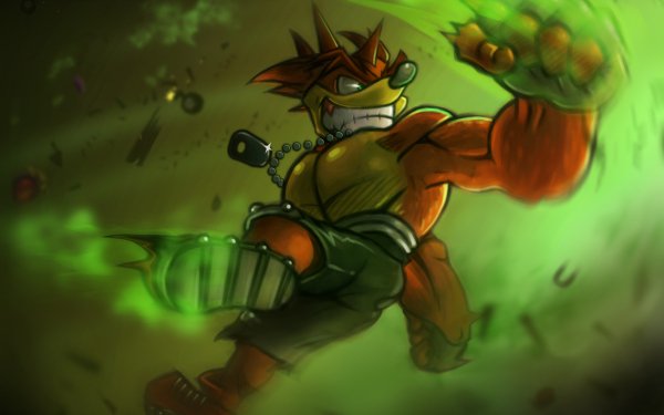Video Game Crash Bandicoot Tiny Tiger HD Wallpaper | Background Image