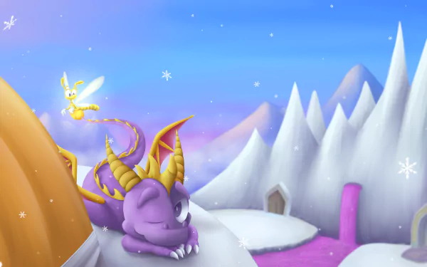  Spyro and Sparx by Millaii
