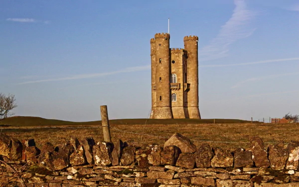 man made Broadway Tower Worcestershire England HD Desktop Wallpaper | Background Image