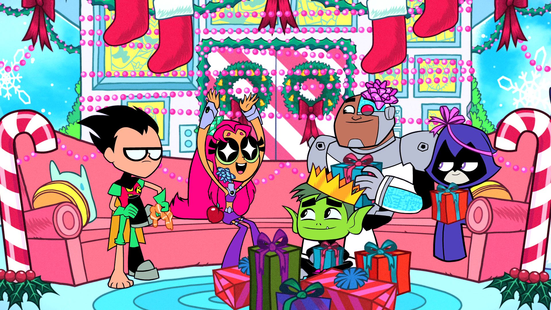 a teen titans christmas - Teen Titans Fan Art (27965323) - Fanpop