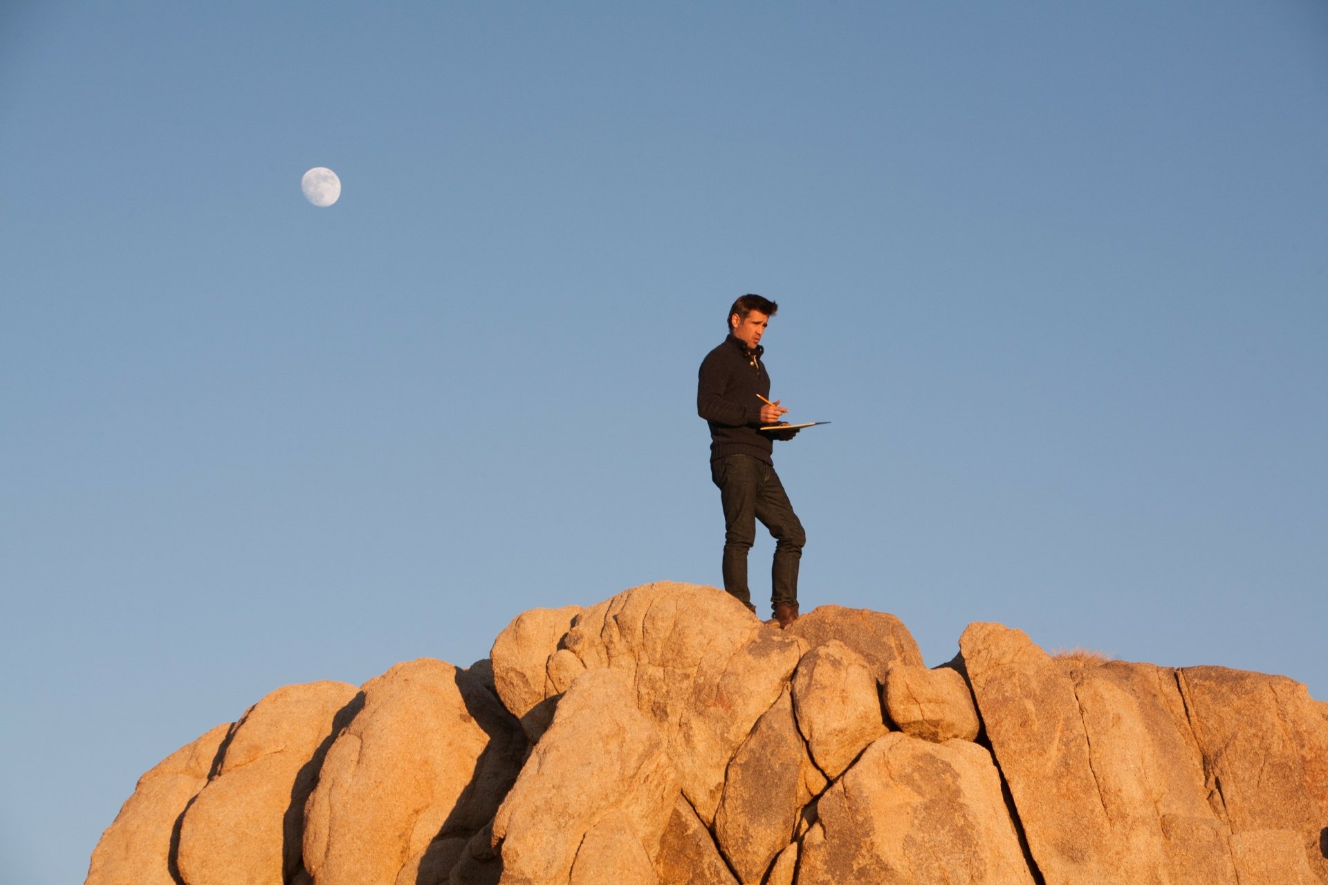 Download Marty (Seven Psychopaths) Colin Farrell Movie Seven Psychopaths 4k Ultra HD Wallpaper