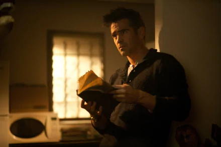 Marty (Seven Psychopaths) Colin Farrell movie Seven Psychopaths HD Desktop Wallpaper | Background Image