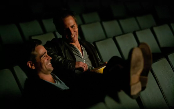 Marty (Seven Psychopaths) Colin Farrell Billy (Seven Psychopaths) Sam Rockwell movie Seven Psychopaths HD Desktop Wallpaper | Background Image