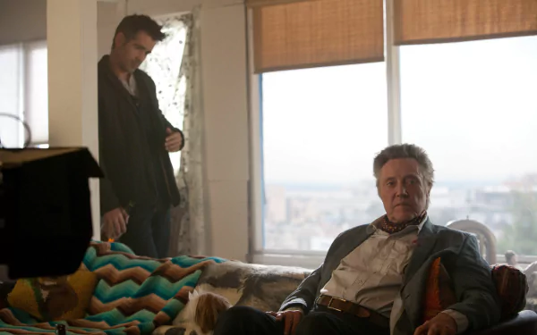 Marty (Seven Psychopaths) Colin Farrell Hans (Seven Psychopaths) Christopher Walken movie Seven Psychopaths HD Desktop Wallpaper | Background Image