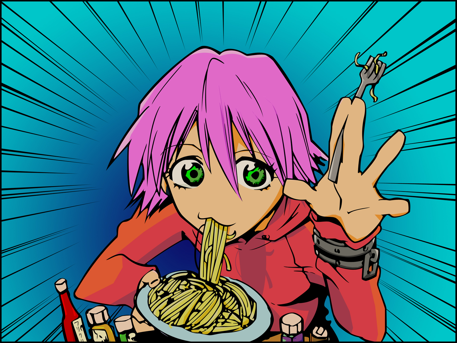 Anime FLCL HD Wallpaper | Background Image