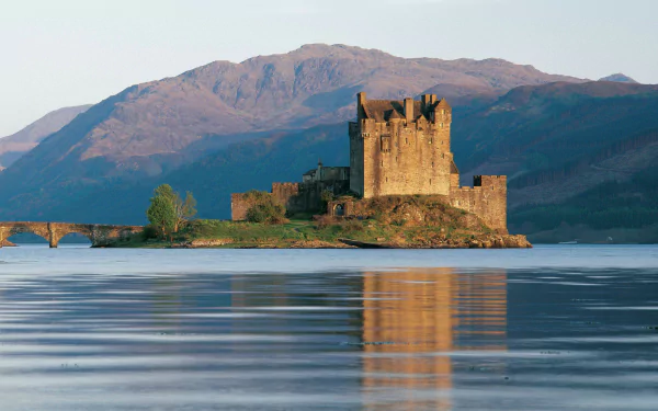 man made Eilean Donan Castle HD Desktop Wallpaper | Background Image
