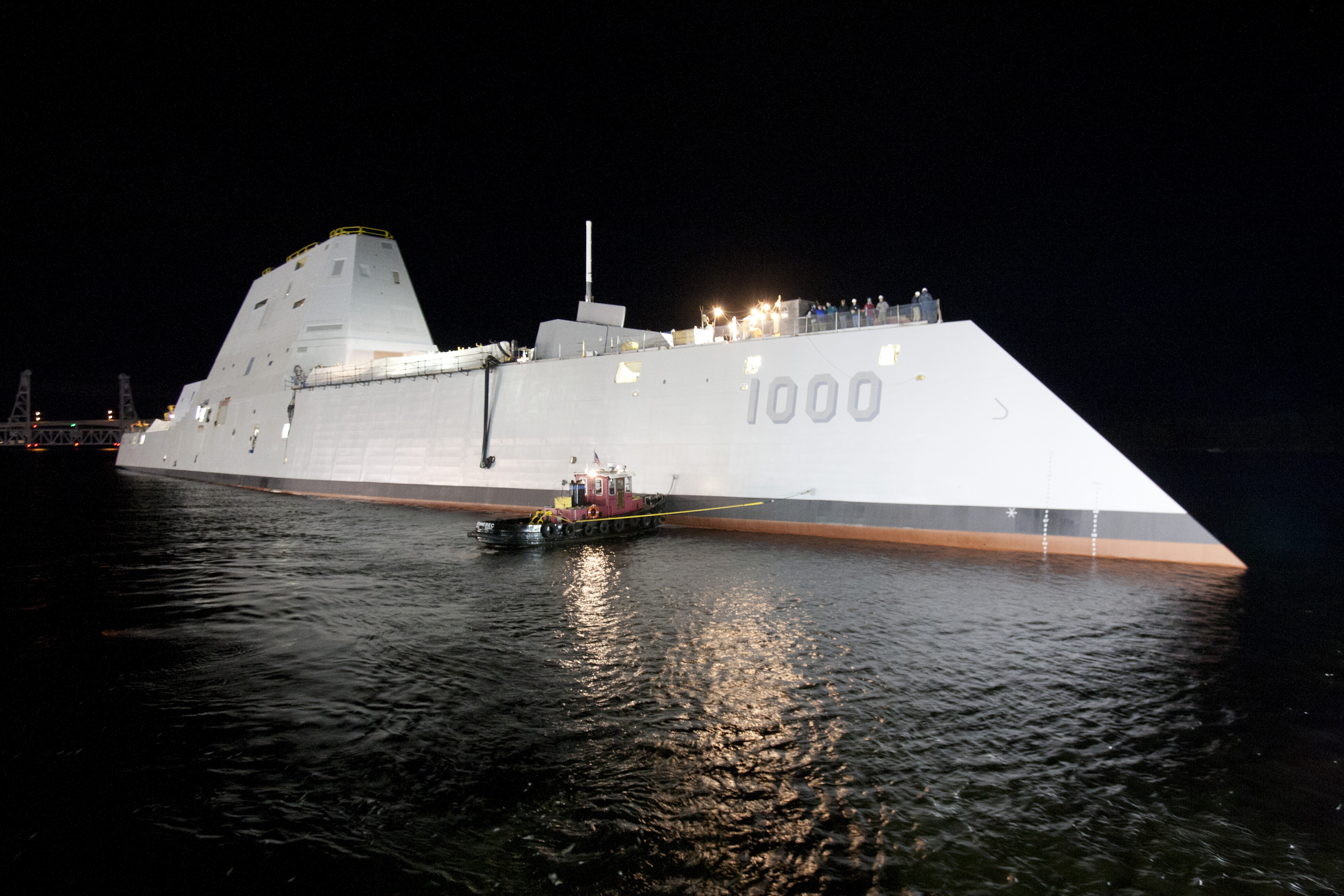 Download Guided Missile Destroyer Warship Military USS Zumwalt (DDG ...