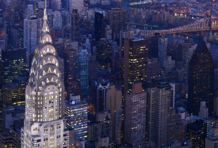 man made Chrysler Building HD Desktop Wallpaper | Background Image