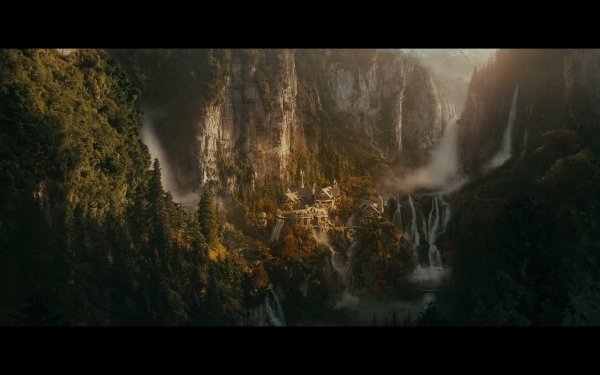 Movie The Hobbit: An Unexpected Journey The Lord of the Rings Movies Rivendell Lord of the Rings HD Wallpaper | Background Image