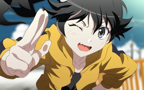 wink Karen Araragi Anime Monogatari (Series) HD Desktop Wallpaper | Background Image