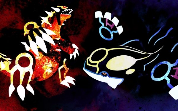 Video Game Pokémon: Omega Ruby and Alpha Sapphire Pokémon Groudon Kyogre HD Wallpaper | Background Image