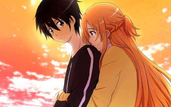 Anime Sword Art Online Asuna Yuuki Kirito HD Wallpaper | Background Image