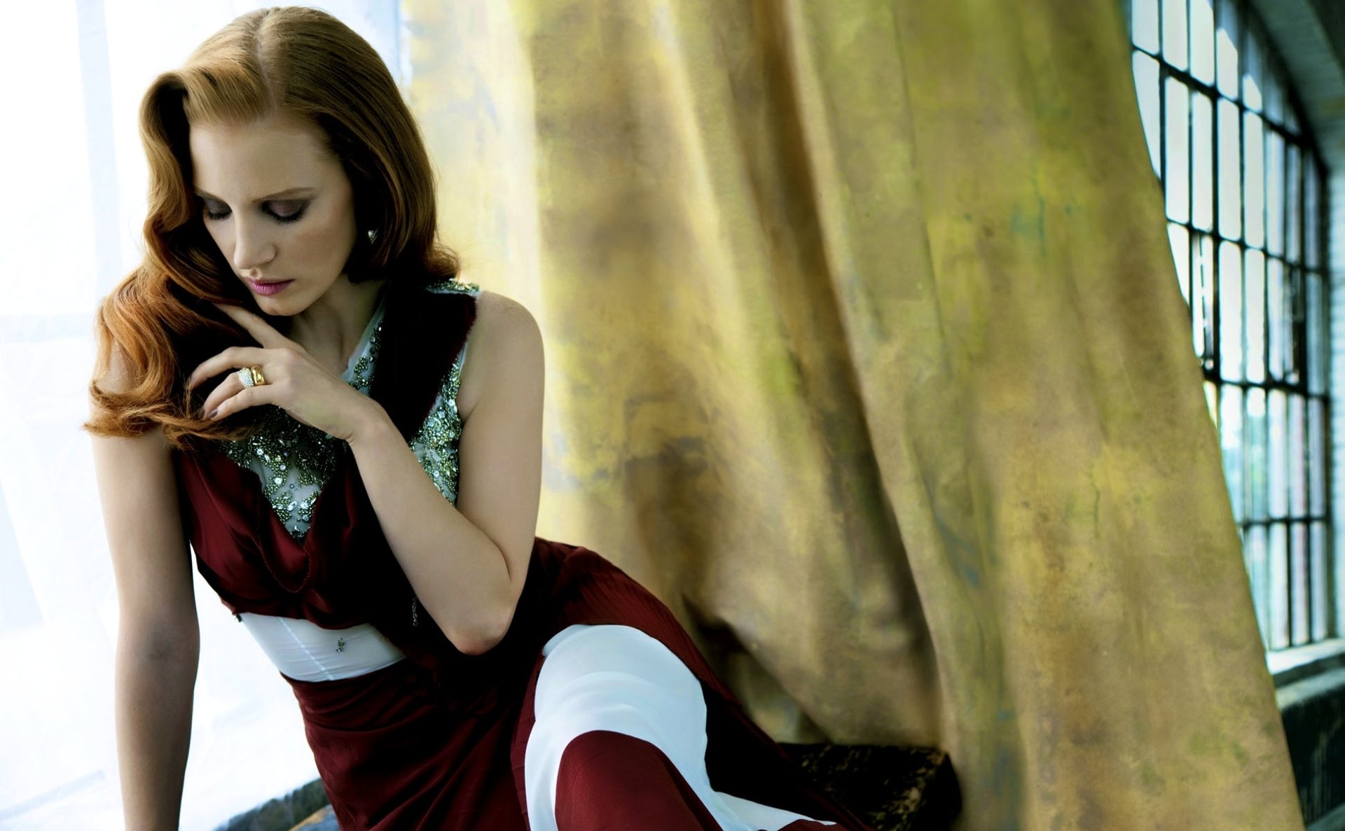 Download Celebrity Jessica Chastain HD Wallpaper