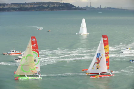 vehicle trimaran HD Desktop Wallpaper | Background Image