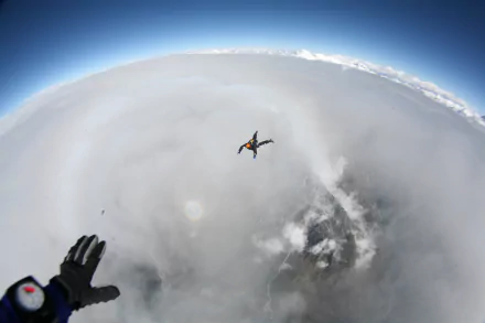 skydiving Sports HD Desktop Wallpaper | Background Image