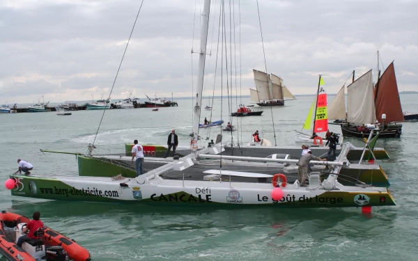 vehicle trimaran HD Desktop Wallpaper | Background Image