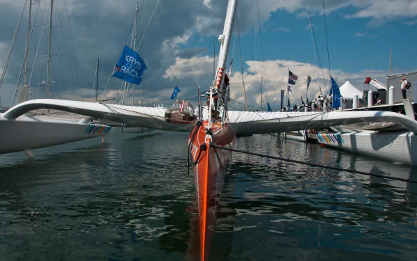 vehicle trimaran HD Desktop Wallpaper | Background Image