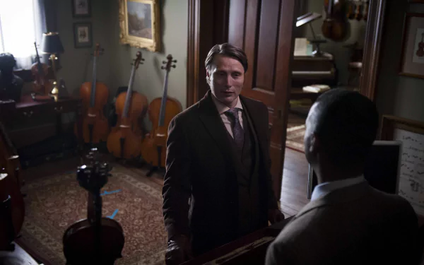 Mads Mikkelsen TV Show Hannibal HD Desktop Wallpaper | Background Image