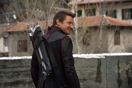 Jeremy Renner Hawkeye movie Avengers: Age of Ultron HD Desktop Wallpaper | Background Image