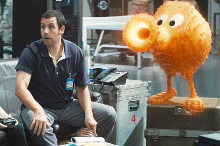 Adam Sandler movie pixel art HD Desktop Wallpaper | Background Image